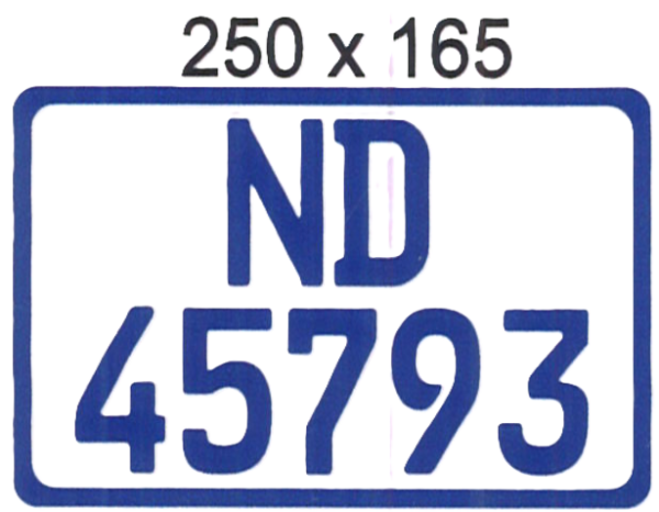 BLUE & WHITE COMBO 165